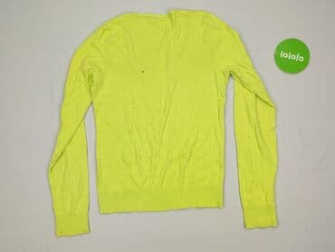 pomarańczowy sweter h: Benetton, Women`s sweater, size S (EU 36) — 3