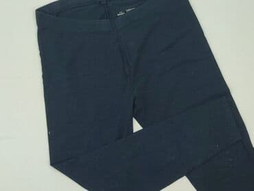 legginsy granatowe damskie: Legginsy Sportowe damskie, rozmiar L — 1