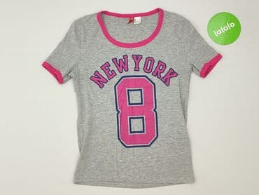 distressed t shirty: H&M Divided, T-shirt damski, rozmiar S — 2