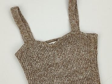 beż piaskowy: Zara, Top damski, rozmiar S — 1