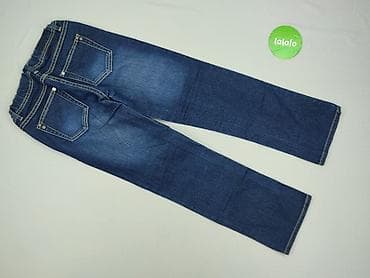 givenchy klapki: Spodnie jeansowe, 12 lat, 152, stan - Idealny — 3