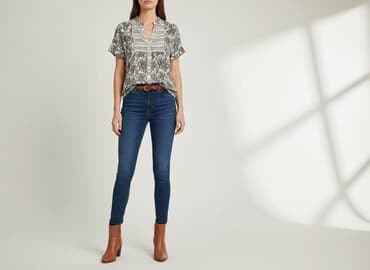 koszulka z kolibrem: Bhs, Bluzka damska, rozmiar M — 8