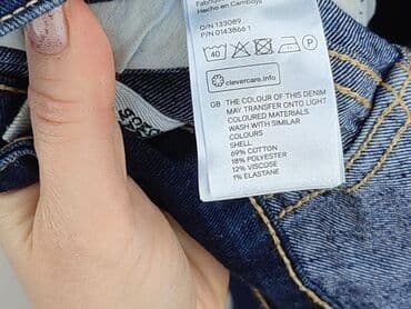 low waist jeans: H&M, Jeansy damskie, rozmiar S — 5