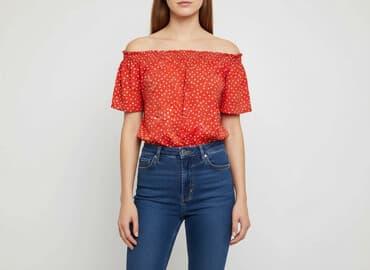 sweter w cętki: Quiz, Bluzka damska, rozmiar M — 7