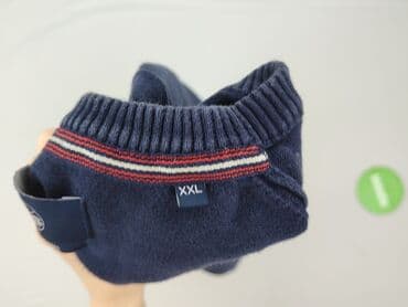 gruby bialy golf: Sweter dla mężczyzn, rozmiar 2XL — 7