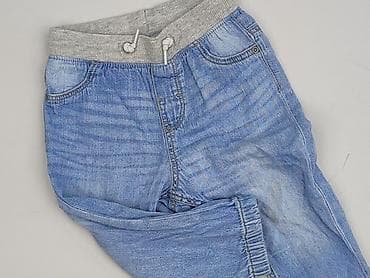 koszule mango: Spodnie jeansowe, H&M, 12-18 miesięcy, stan - Bardzo dobry — 1
