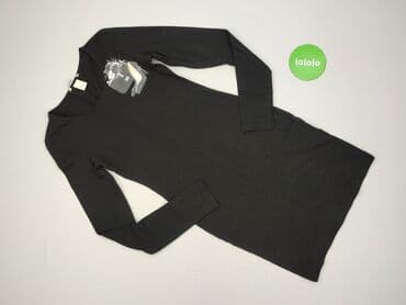 czarne body z długim rękawem h m: H&M, Women`s dress, size XS — 3