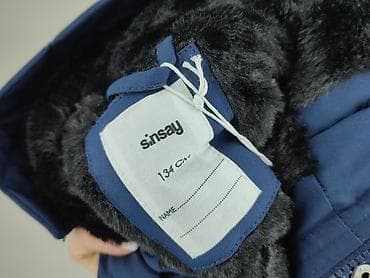 sweter serca: Kurtka zimowa, Sinsay, 9 lat, 128-134 cm, stan - Bardzo dobry — 5