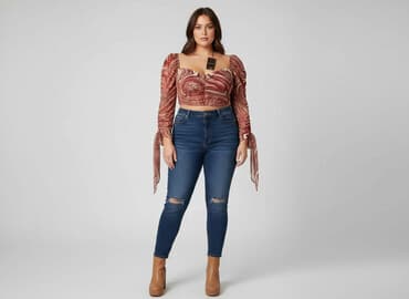 bluzki dla 70 latki: Missguided, Top damski, rozmiar XL — 8