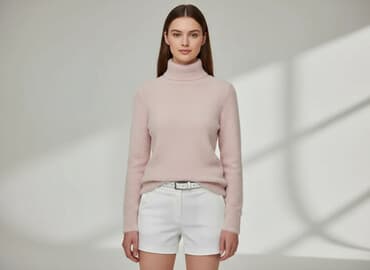 golf fuksja zara: Golf damski, rozmiar S — 6