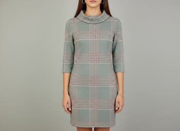 sukienka damska w kratę: Sukienka damska, rozmiar S — 7
