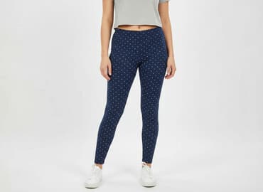 legginsy adidas niebieskie: In Extenso, Legginsy Sportowe damskie, rozmiar L — 7