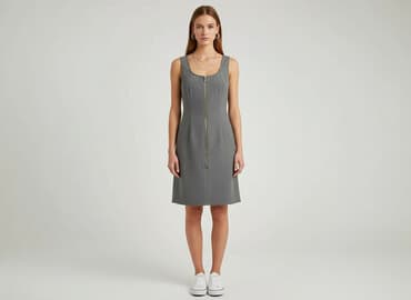 prosta elegancka sukienki: Sukienka damska, rozmiar S — 5