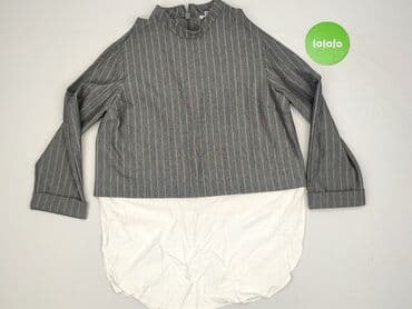 koszulka z długim rękawem w paski: River Island, Bluzka damska, rozmiar M — 2