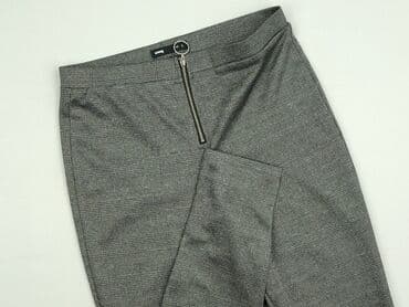 woskowane legginsy z wysokim stanem zara: Sinsay, Material trousers for women, size L (EU 40) — 1