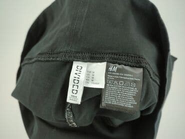 legginsy bawełniane z wysokim stanem: H&M, Leggings Elegant for women, size M — 5