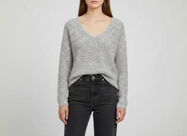 czarny sweter: F&F, Sweter damski, rozmiar S — 6