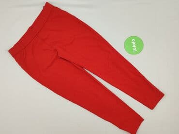 czerwone legginsy z wysokim stanem: Legginsy rozmiar S — 2