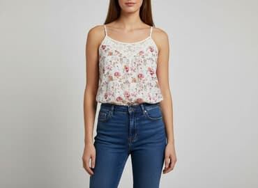 bluzka w kwiaty new yorker: Bluzka damska, rozmiar S — 1