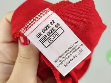 reserved czerwona bluzki: Lycra, Bluzka damska, rozmiar L — 4