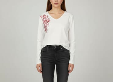 biała bluzka do stroju krakowskiego: Bluzka damska, rozmiar M — 6