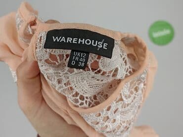 rozowa bluzka na impreze: Warehouse, Bluzka damska, rozmiar M — 4