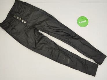 Women: Hello Miss, Material trousers for women, size S (EU 36) — 2