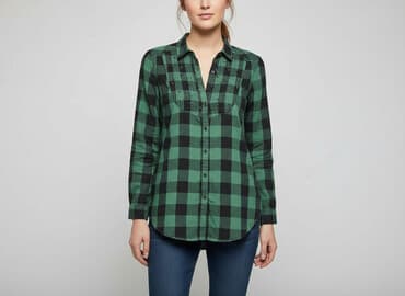 koszula wiya w paski: E-vie, Koszula damska, rozmiar S — 8