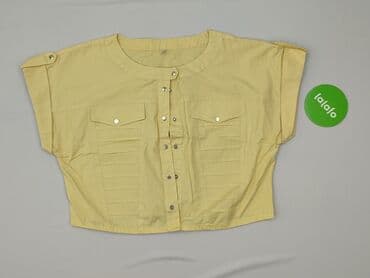 żółte bluzki z krótkim rękawem: Bluzka damska, rozmiar 2XL — 2