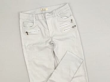 biale szerokie jeansy: Jeansy damskie, rozmiar 2XL — 1