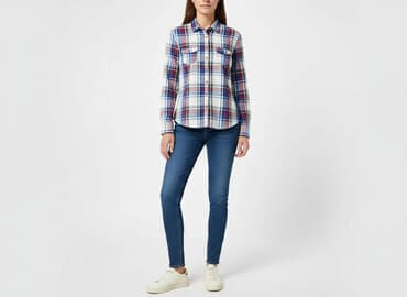 kurtka koszulowa diverse: Diverse, Koszula damska, rozmiar M — 1