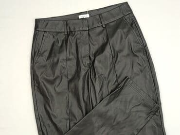 woskowane legginsy z wysokim stanem: Material trousers for women, size S (EU 36) — 1