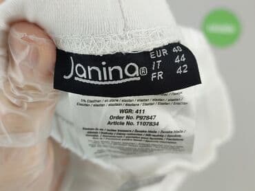 krótkie legginsy bawełniane: Janina, Legginsy Krótkie damskie, M — 4