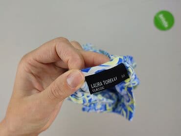 bluzki w serek plus size: Laura Torelli, Bluzka damska, rozmiar M — 5