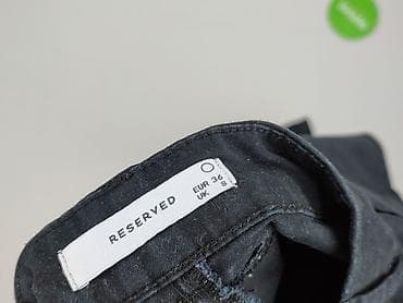 cargo wide leg: Spodnie materiałowe damskie, rozmiar S — 4