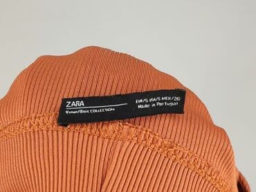 zara koszulka z prązkowanej dzianiny: Zara, Bluzka damska, S — 5