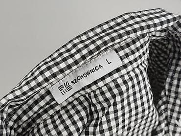 bluzki pepitka: SZACHOWNICA, Koszula damska, rozmiar L — 4