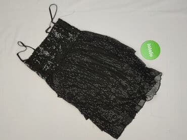 bluzka czarna na impreze: Sukienka damska, rozmiar S — 3