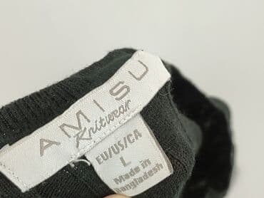 sweter w warkoczowy splot h m: Amisu, Sweter damski, L — 4