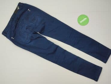 legginsy lateksowe z wysokim stanem: Jeansy damskie, XS — 3