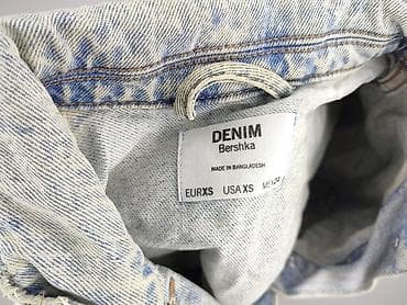 slim drip jeans: Bershka, Kurtka jeansowa damska, rozmiar XS — 4