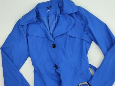 płaszcz jeansowy ochnik: Płaszcz damski, rozmiar L — 1