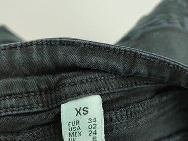 czarne skinny jeans: Jeansy damskie, rozmiar XS — 4