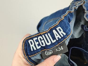 mom jeans mango: Spodnie jeansowe, Cool Club, 9 lat, 128/134, stan - Idealny — 4