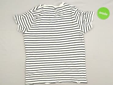 bluzka w paski meska: T-shirt damski, rozmiar M — 4