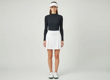 sweter z tiulowymi rękawami: House, Golf damski, XS — 6