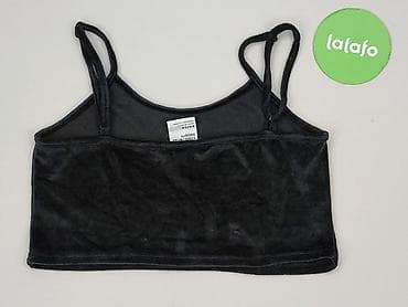 bluzki welurowa: Top damski, rozmiar M — 3