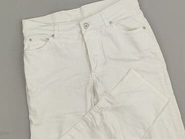 joggery bawełniane damskie: Material trousers for women, size M (EU 38) — 1