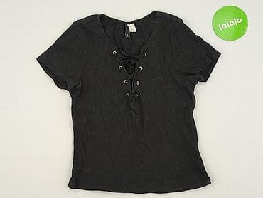 damskie t shirty basicowe: H&M Divided, T-shirt damski, rozmiar L — 2