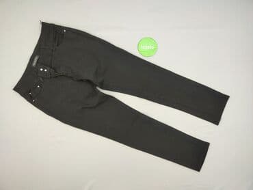 legginsy woskowane push up: Miaoni, Spodnie materiałowe damskie, M — 2